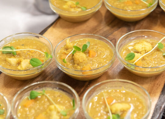 Cauliflower & Golden Lentil Curry