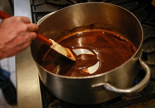 Chocolate gravy