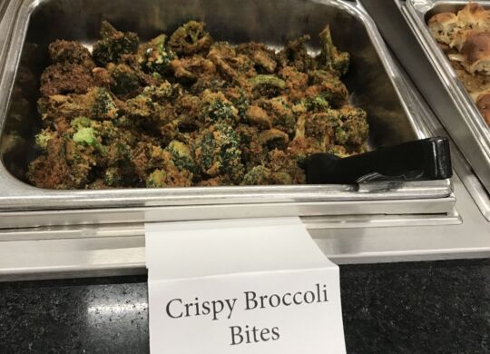 Crispy broccoli bites