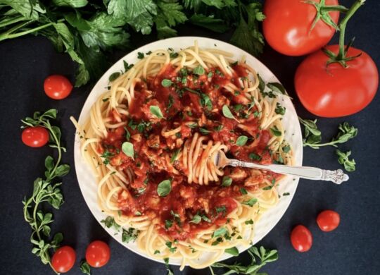 Mighty Marinara with Tempeh