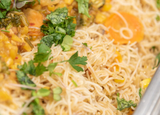 Spicy rice noodles