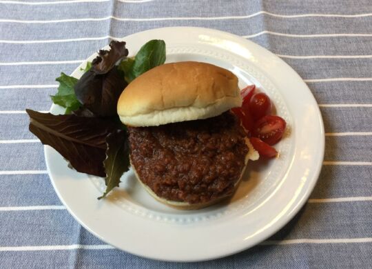 Super Sloppy Joe with GroundPro Lentils