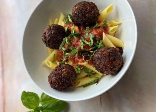 Black Bean & Sundried Tomato Pasta