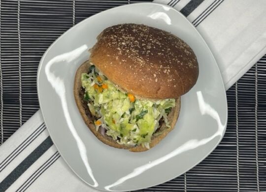 Black Bean Teriyaki Burger