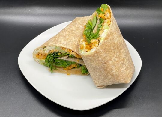 Buffalo Chickpea Wrap