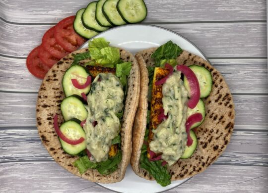 Grilled Tofu Gyros