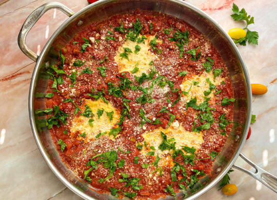 Spiced Chorizo Shakshuka