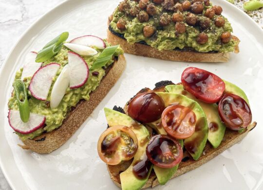 Trio of Avocado Toast