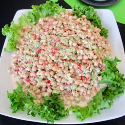 Chickpea salad