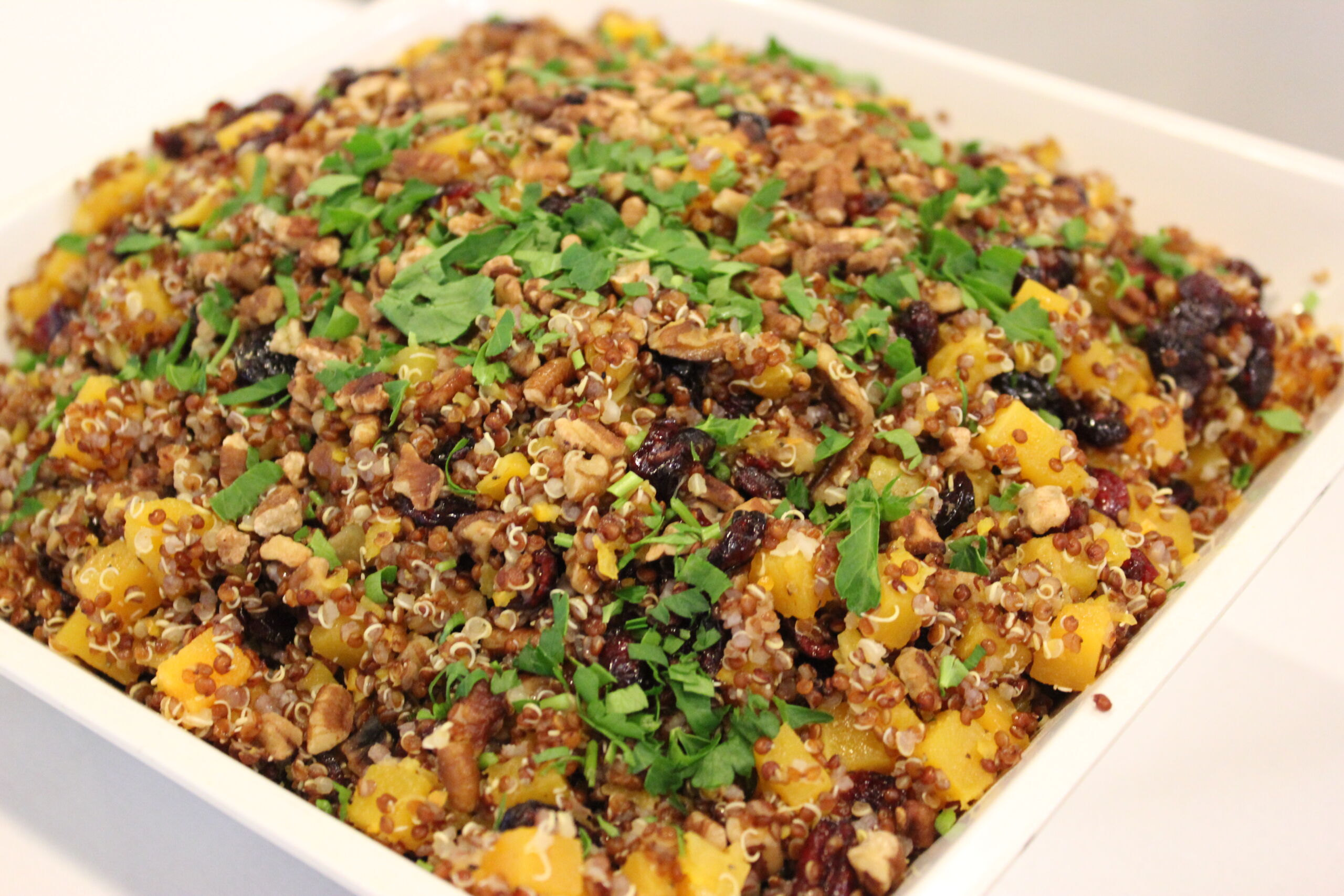 Quinoa & butternut squash