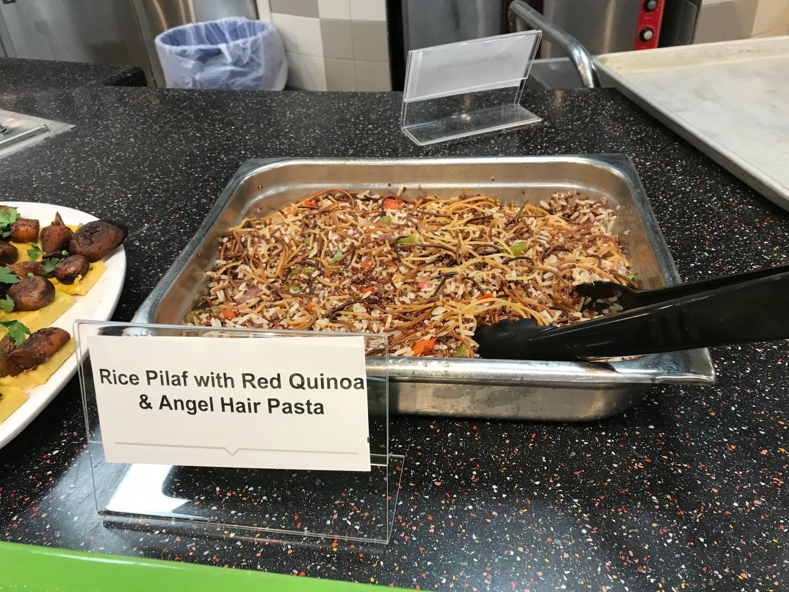 Rice Pilaf with Red Quinoa & Angel Hair Pasta