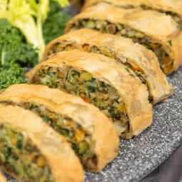 Vegetable wellington