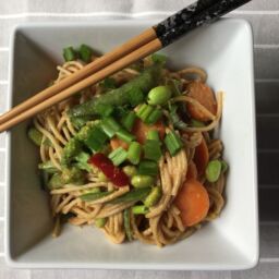 Nutty noodle bowl