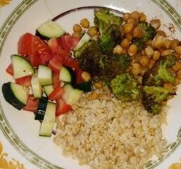 kashmiri chickpea bowl