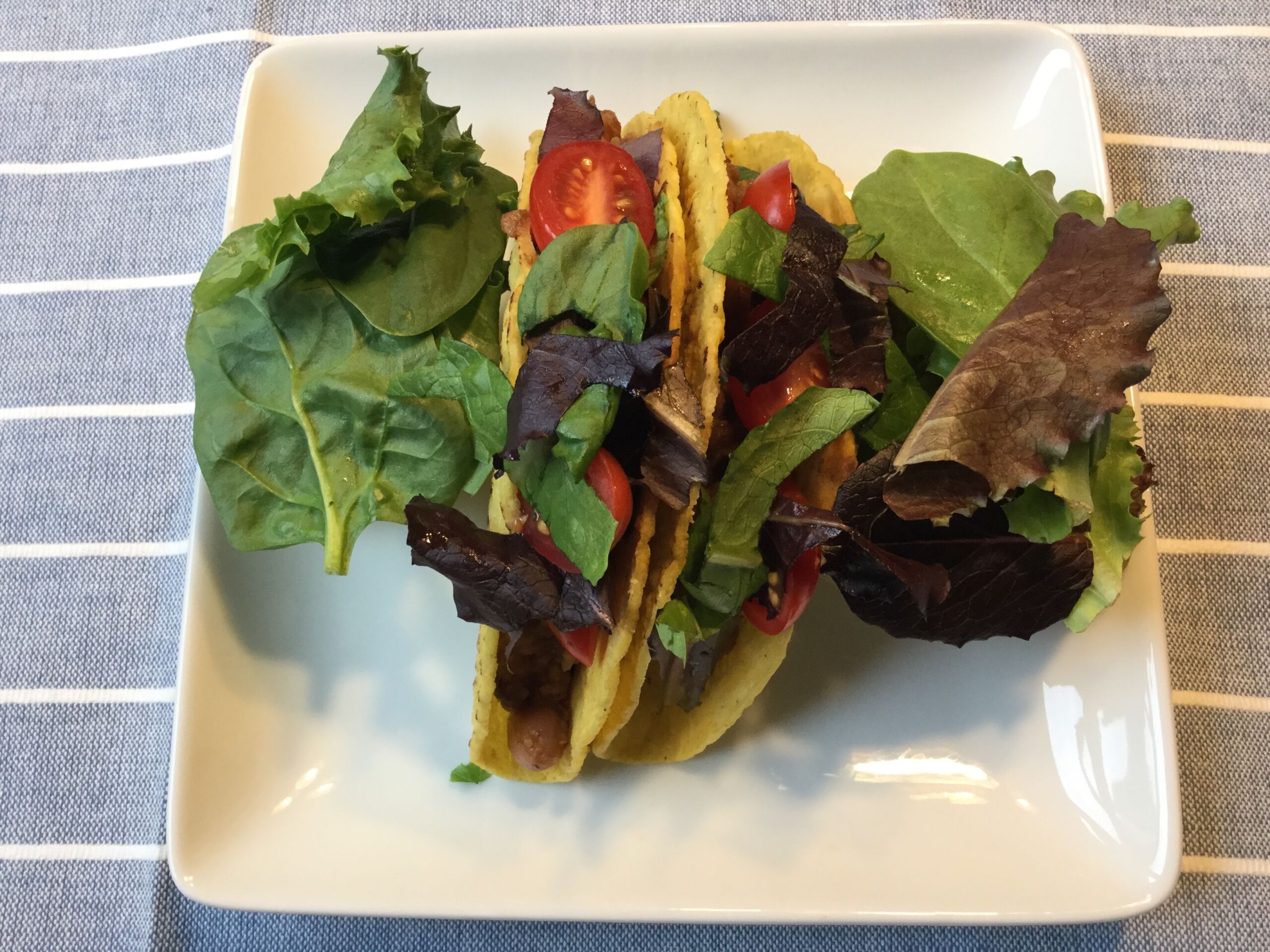 Street tacos featuring GroundPro Lentils