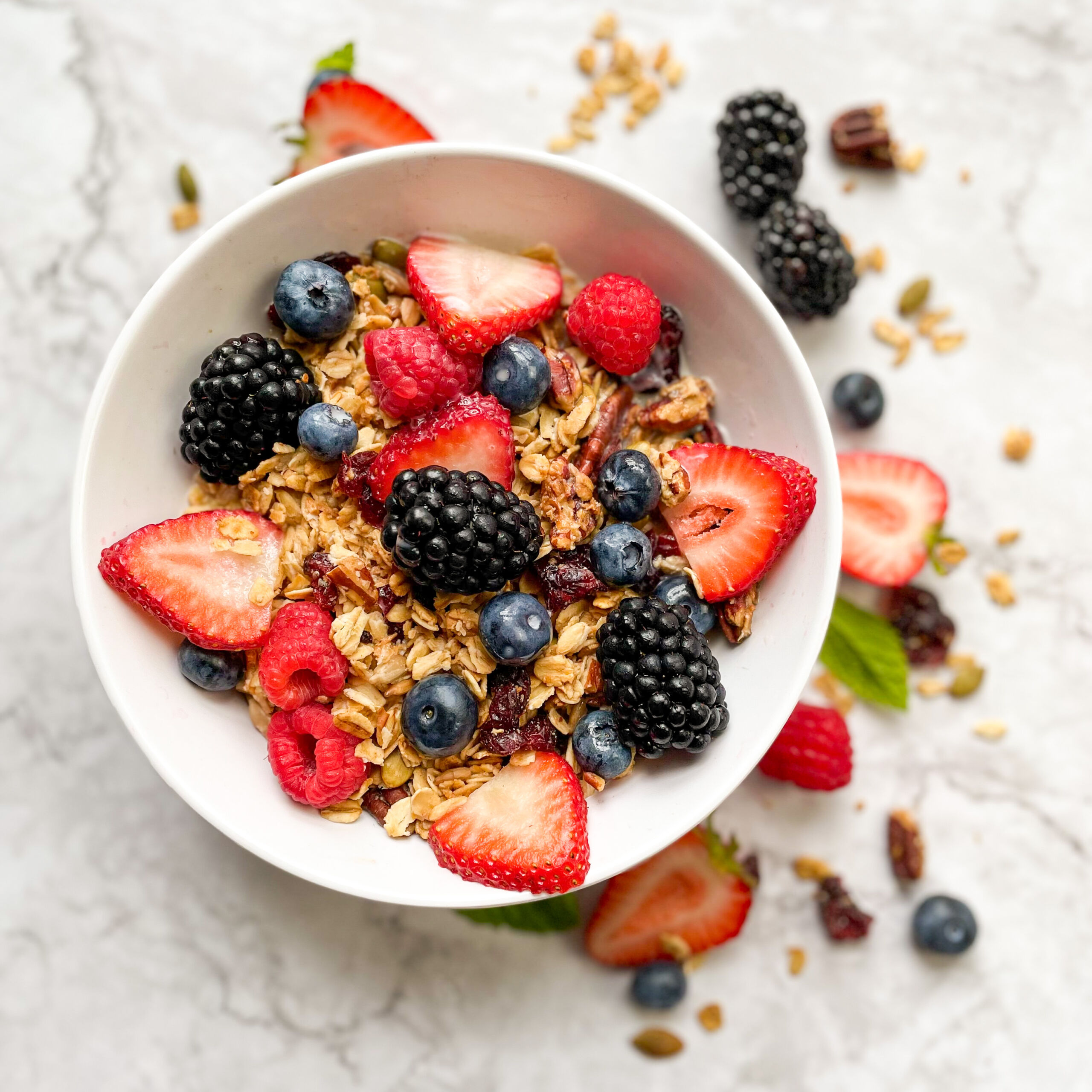 Crunchy Cranberry Pecan Granola Bowl_MA