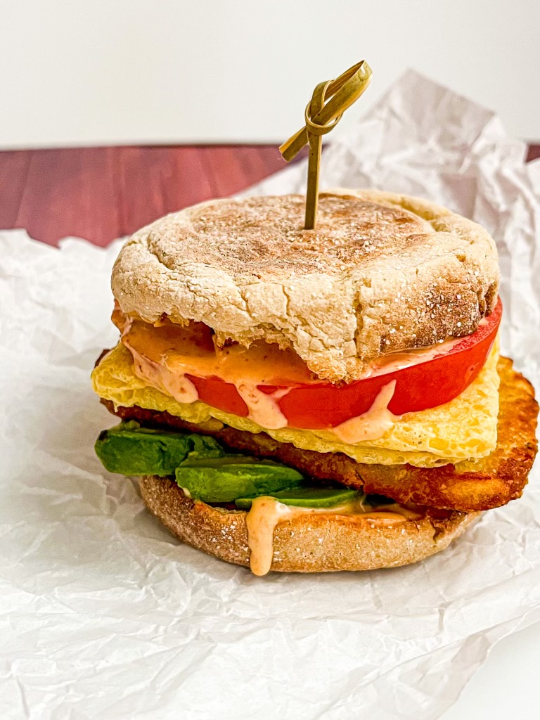 The Ultimate Vegetarian Breakfast Sandwich Recipe