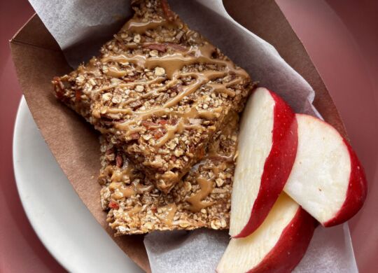 Carrot Cake Breakfast Bars