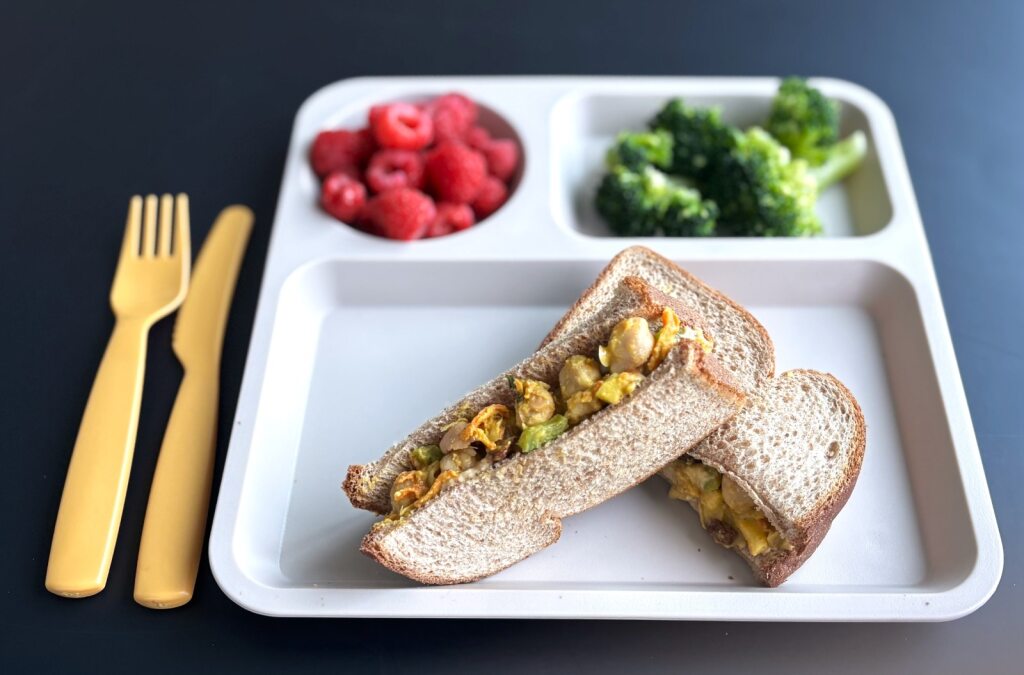 Sweet curry sandwich