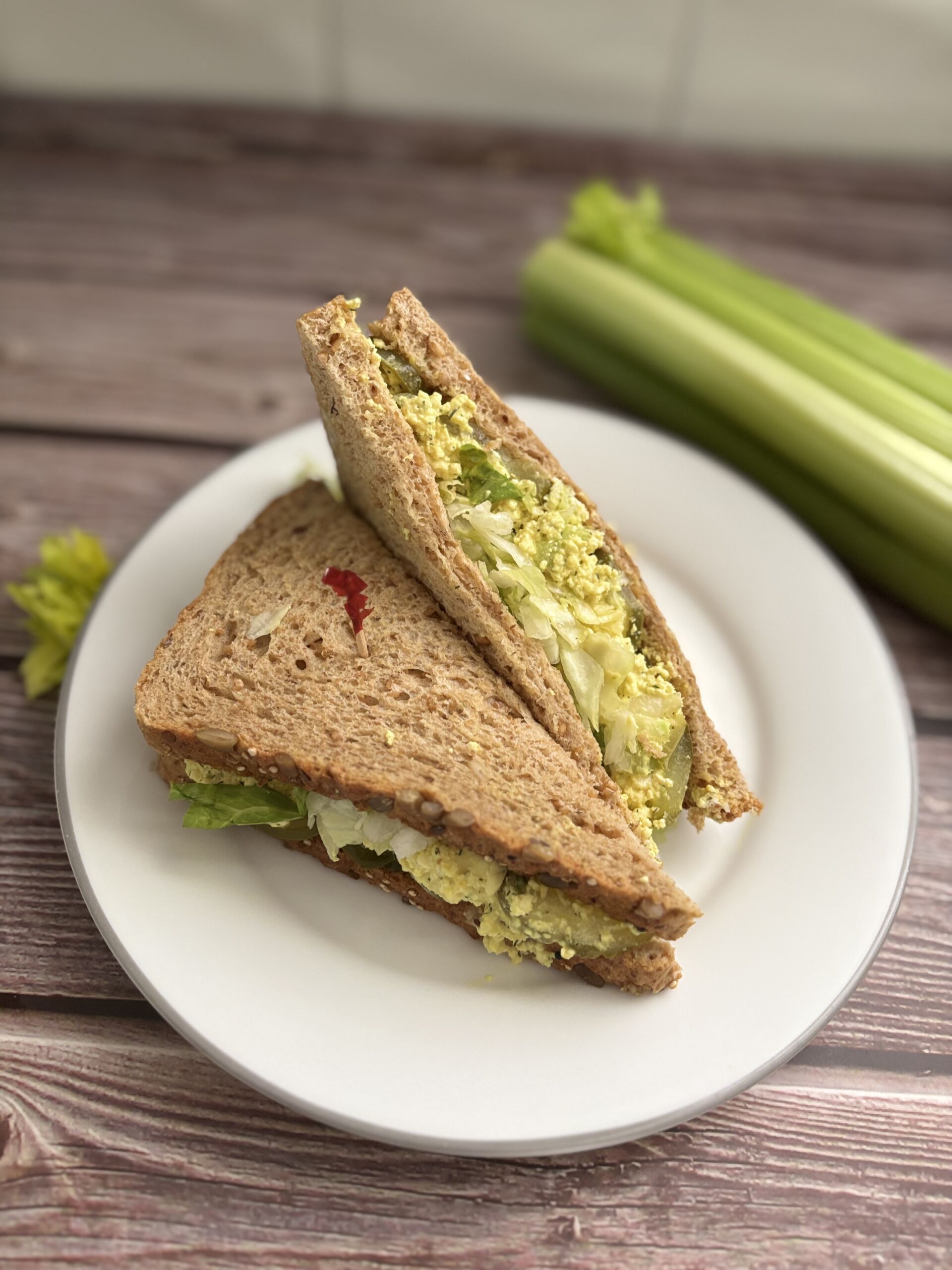 Tofu Salad Sandwich